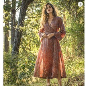 RHIANNON WRAP DRESS